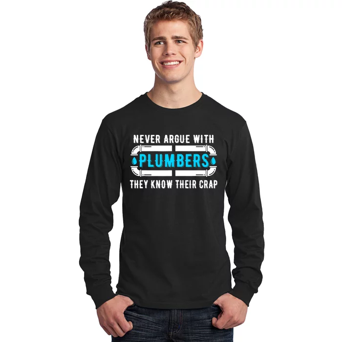 Plumber Plumbing Tools Long Sleeve Shirt