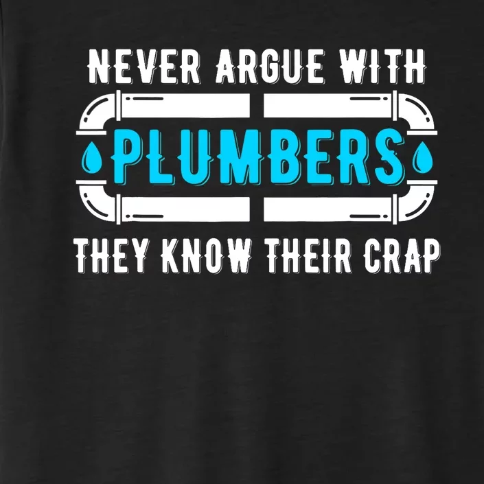 Plumber Plumbing Tools ChromaSoft Performance T-Shirt