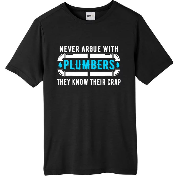 Plumber Plumbing Tools ChromaSoft Performance T-Shirt