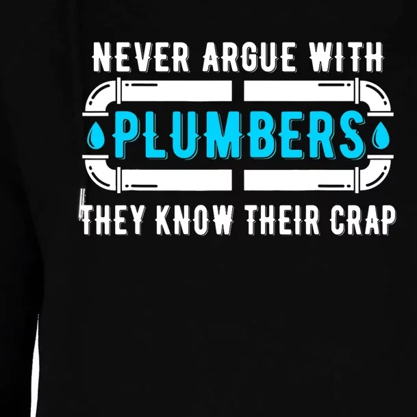 Plumber Plumbing Tools Womens Funnel Neck Pullover Hood