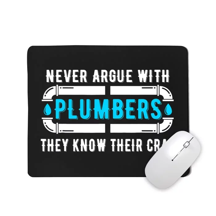 Plumber Plumbing Tools Mousepad