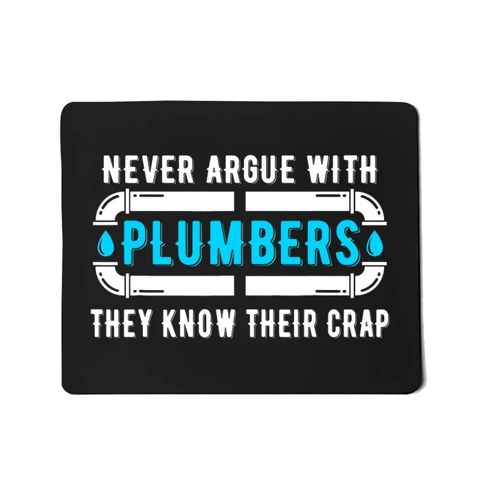 Plumber Plumbing Tools Mousepad