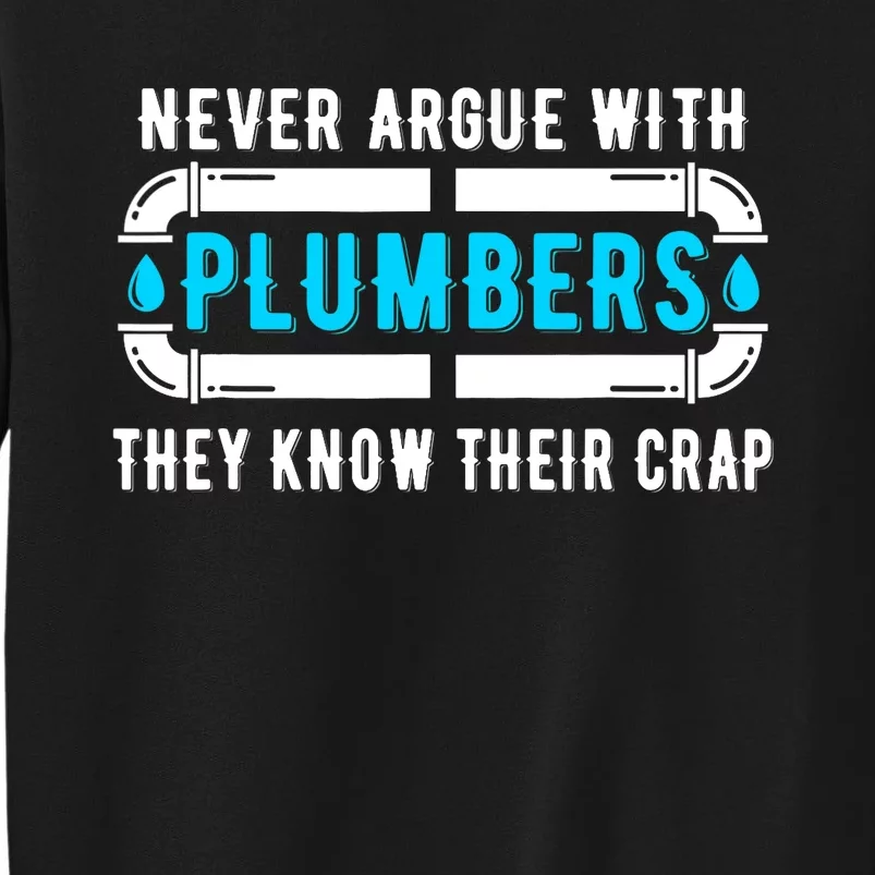 Plumber Plumbing Tools Tall Sweatshirt