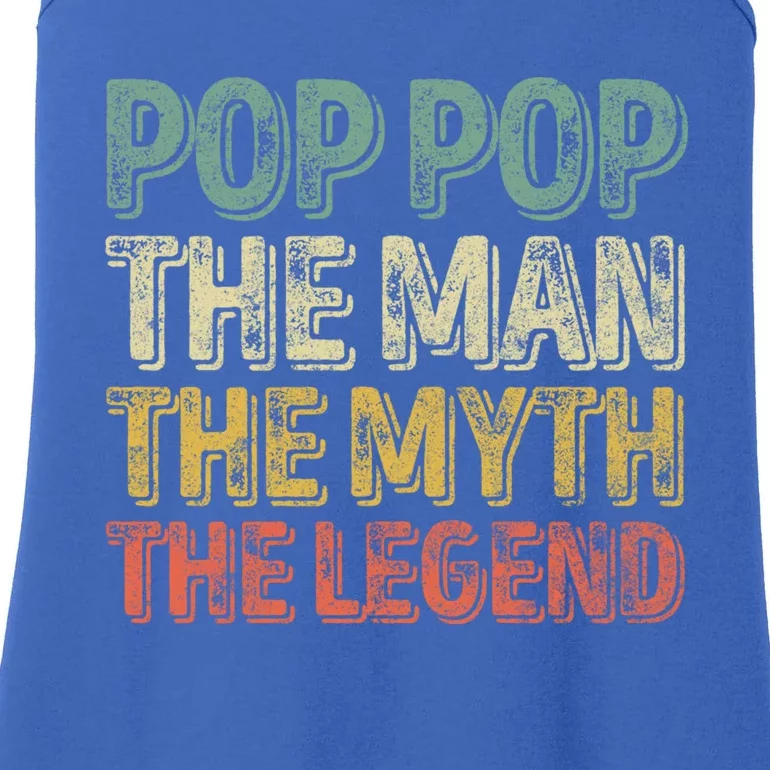 Pop Pop The The Myth The Legend Gift Christmas Gift Ladies Essential Tank