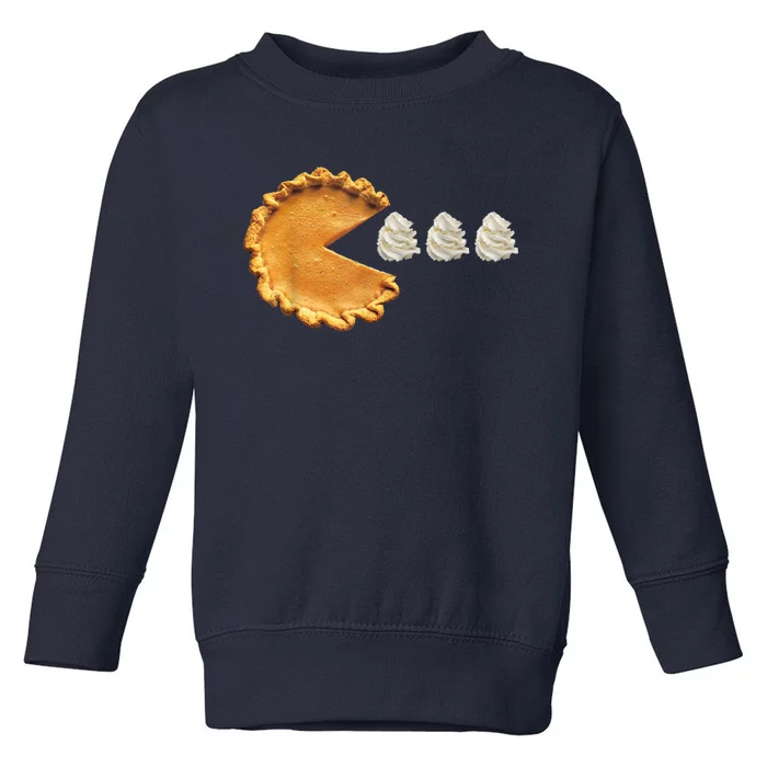 Pumpkin Pie Thanksgiving Toddler Sweatshirt