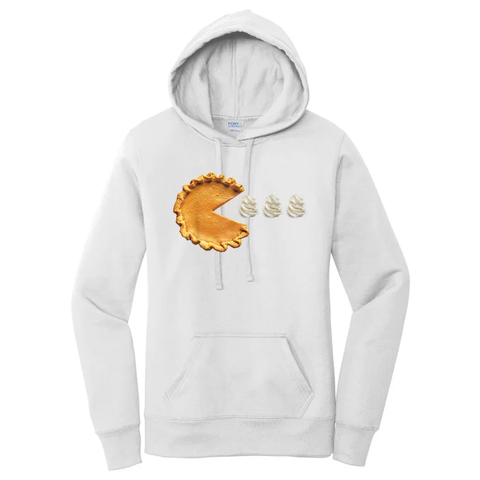 Pumpkin Pie Thanksgiving Women's Pullover Hoodie