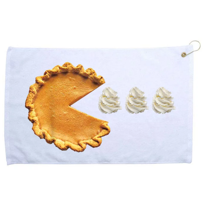 Pumpkin Pie Thanksgiving Grommeted Golf Towel