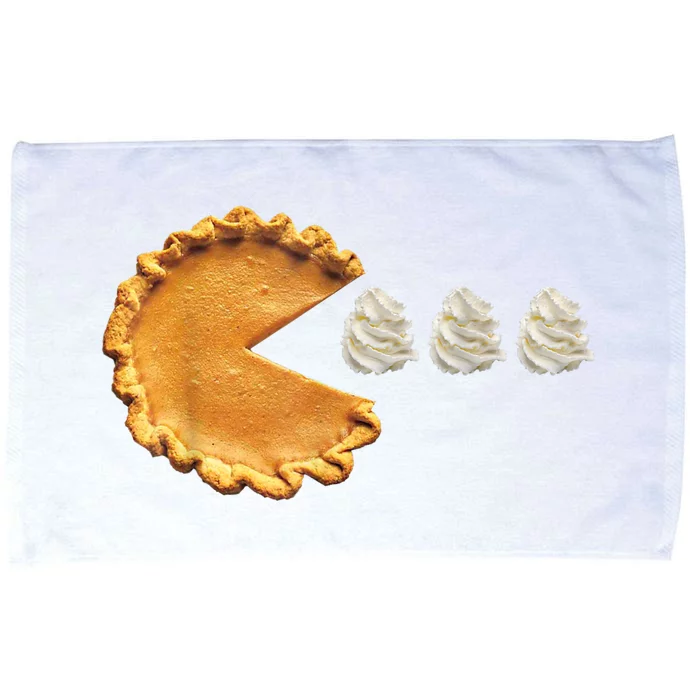 Pumpkin Pie Thanksgiving Microfiber Hand Towel