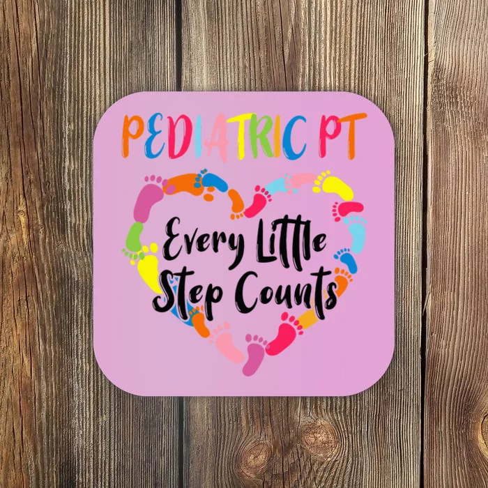 Pediatric Physical Therapy PT Every Little Step Counts Coaster