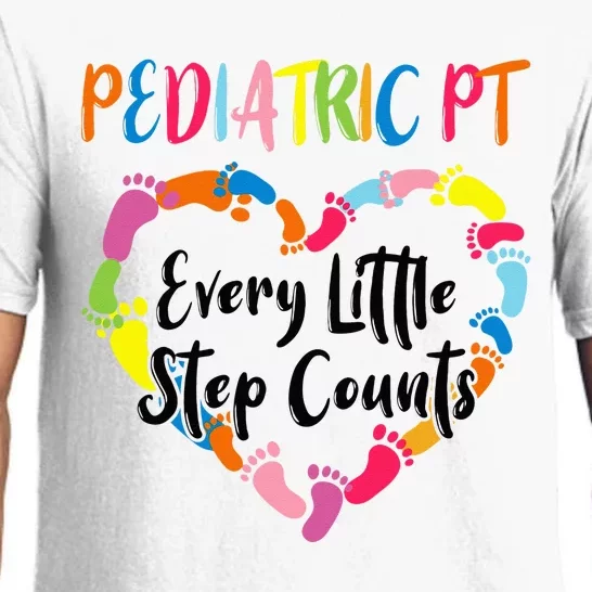 Pediatric Physical Therapy PT Every Little Step Counts Pajama Set