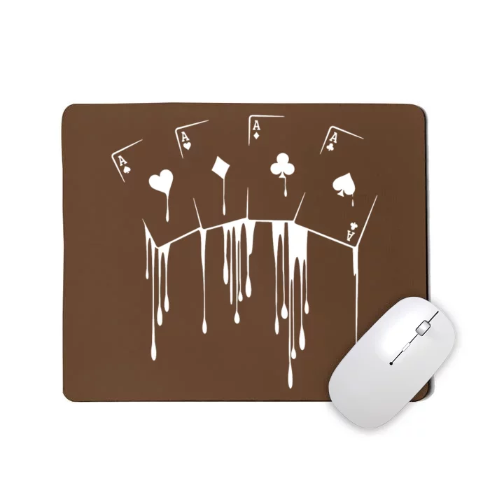 Poker Player Texas HoldEm Night Tournament Poker Mousepad