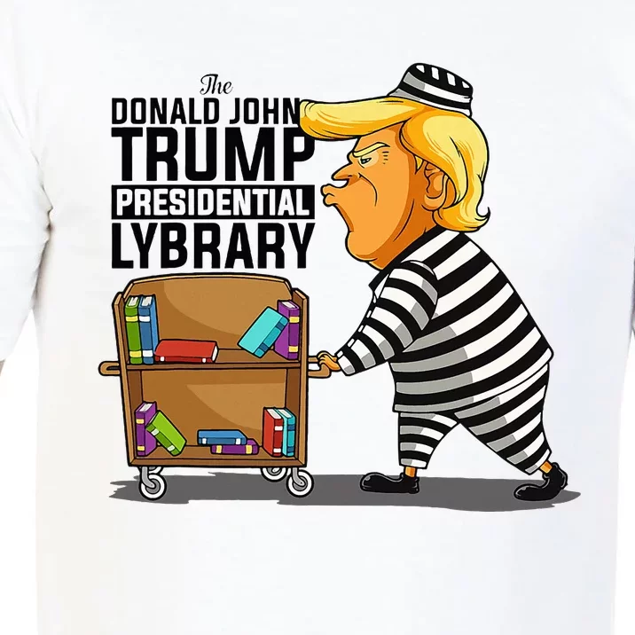 Prison Prisoner Trump Presidential Library Comfort Colors T-Shirt