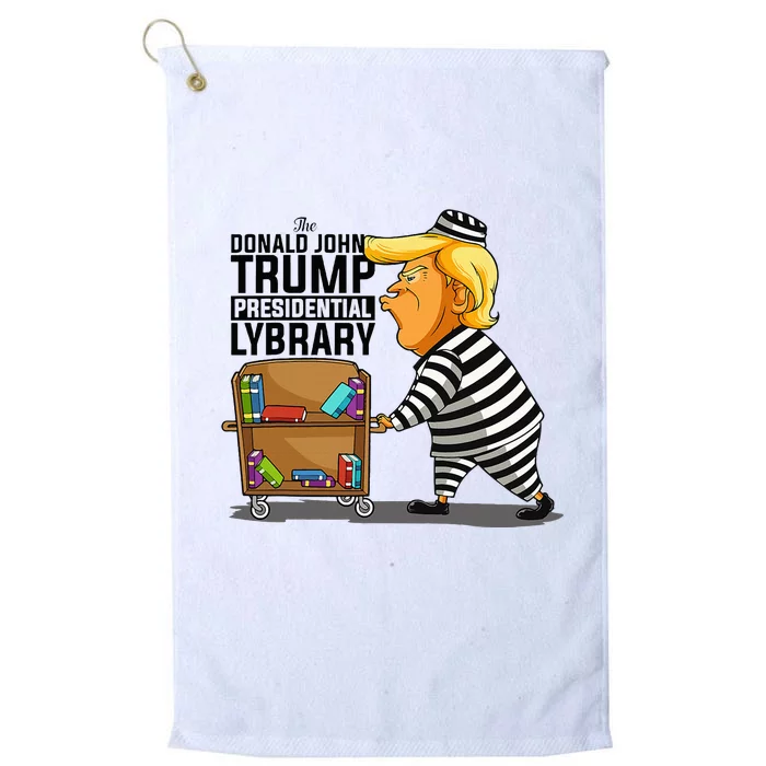 Prison Prisoner Trump Presidential Library Platinum Collection Golf Towel