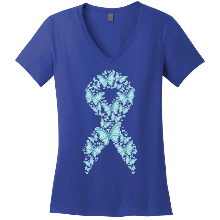 Ptsd Post Traumatic Stress Disorder Awareness Meaningful Gift/gift Women's V-Neck T-Shirt