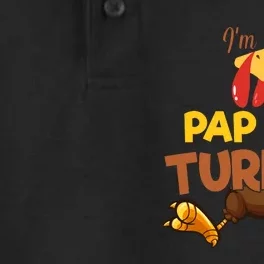 Pap Pap Turkey Matching Family Group Thanksgiving Gifts Dry Zone Grid Performance Polo