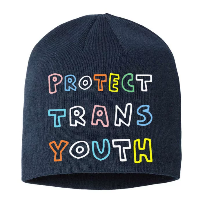 Protect Protect Transg Lgbt Pride 8 1/2in Sustainable Knit Beanie