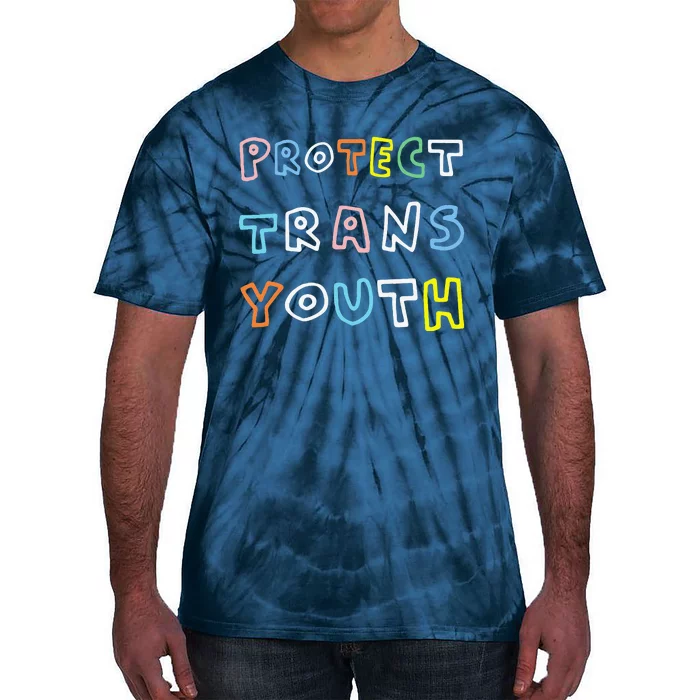 Protect Protect Transg Lgbt Pride Tie-Dye T-Shirt