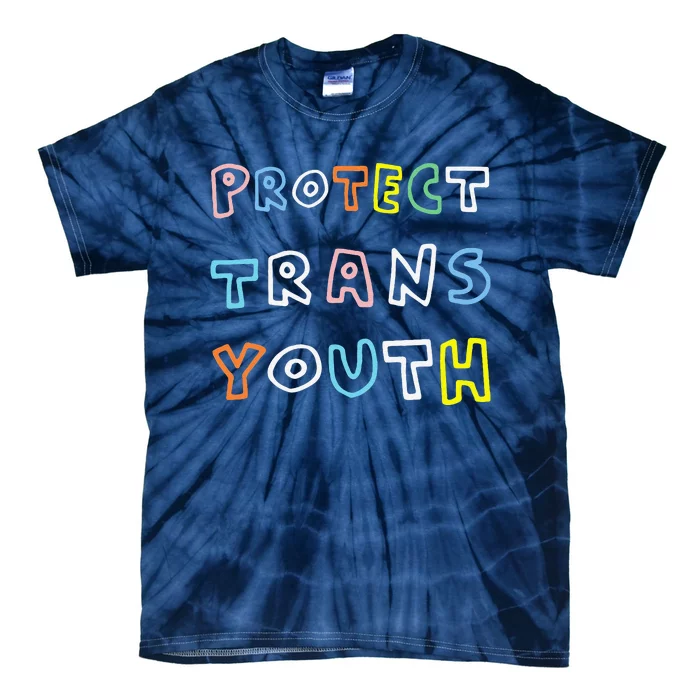 Protect Protect Transg Lgbt Pride Tie-Dye T-Shirt