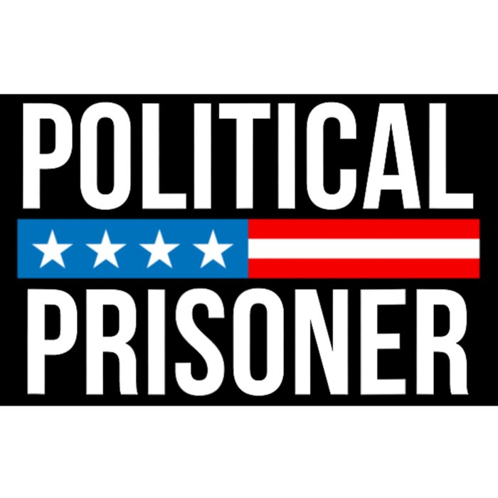 Political Prisoner Trump 2024 Bumper Sticker