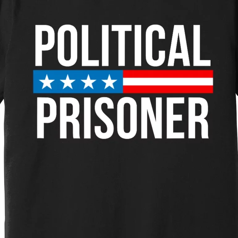 Political Prisoner Trump 2024 Premium T-Shirt