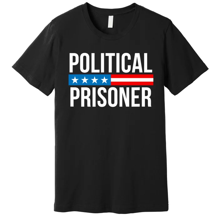 Political Prisoner Trump 2024 Premium T-Shirt