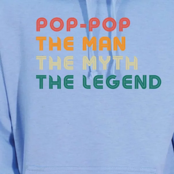 Pop Pop The Man The Myth The Legend Unisex Surf Hoodie