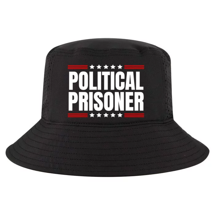 Political Prisoner Trump 2024 Cool Comfort Performance Bucket Hat