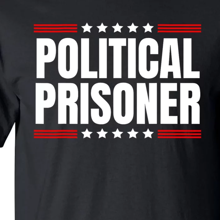 Political Prisoner Trump 2024 Tall T-Shirt