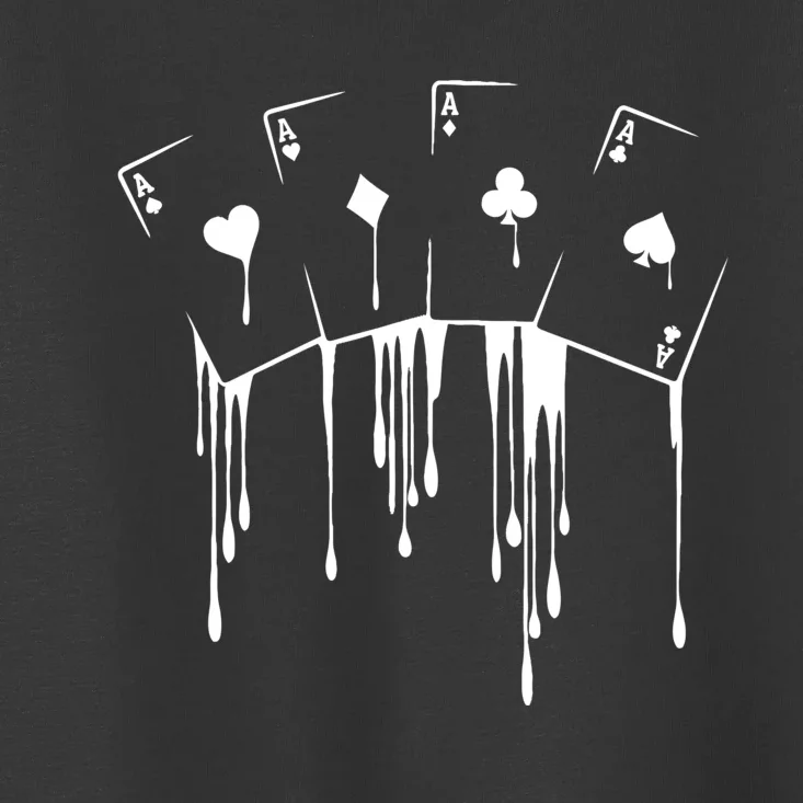 Poker Player Texas HoldEm Night Tournament Poker Toddler T-Shirt