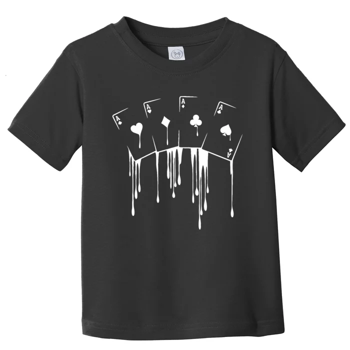 Poker Player Texas HoldEm Night Tournament Poker Toddler T-Shirt