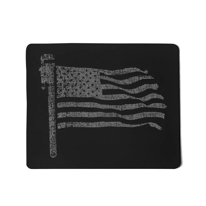 Patriotic Plumber US Flag Plumbing Handyman Pipe Fitter Mousepad