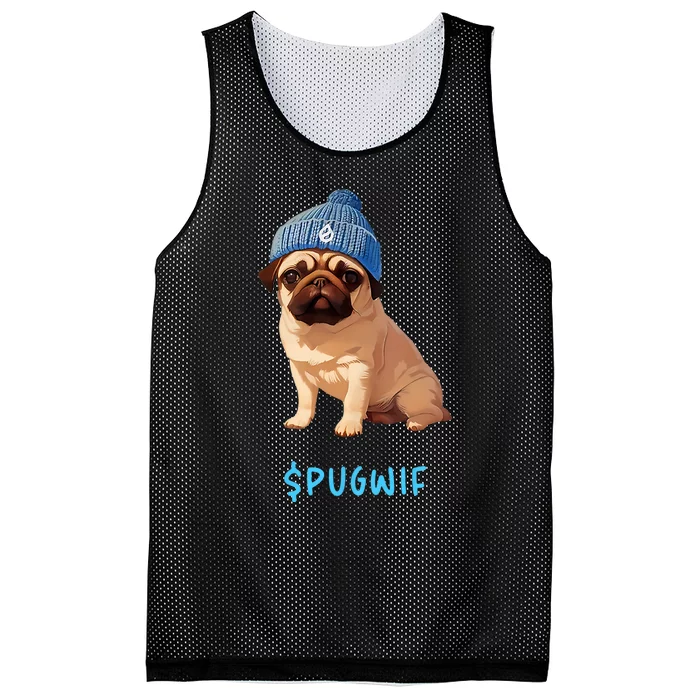 Pugwif Mesh Reversible Basketball Jersey Tank