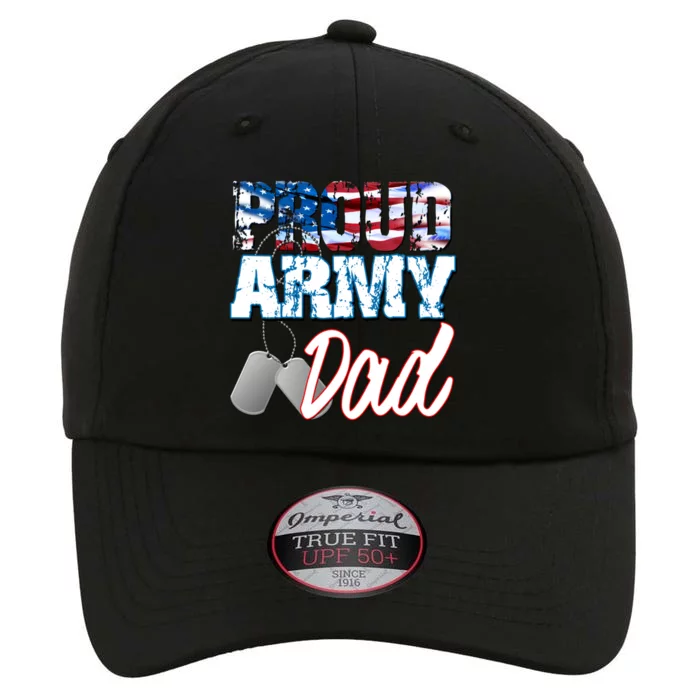 Proud Patriotic Usa Army Dad Usa Flag Military Fathers Day Cute Gift The Original Performance Cap