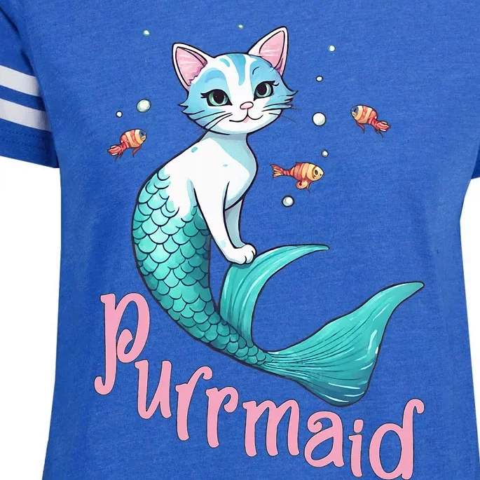 PURRMAID Enza Ladies Jersey Football T-Shirt