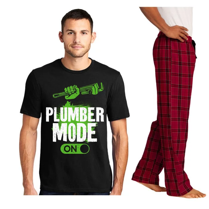 Plumbing Plumber Vintage Plumber Mode On Pajama Set