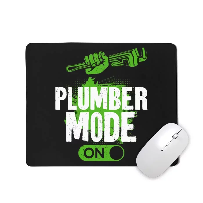 Plumbing Plumber Vintage Plumber Mode On Mousepad