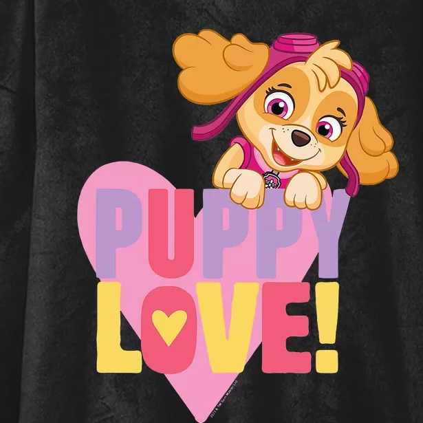 Paw Patrol Valentine's Day Puppy Love With Skye Hooded Wearable Blanket