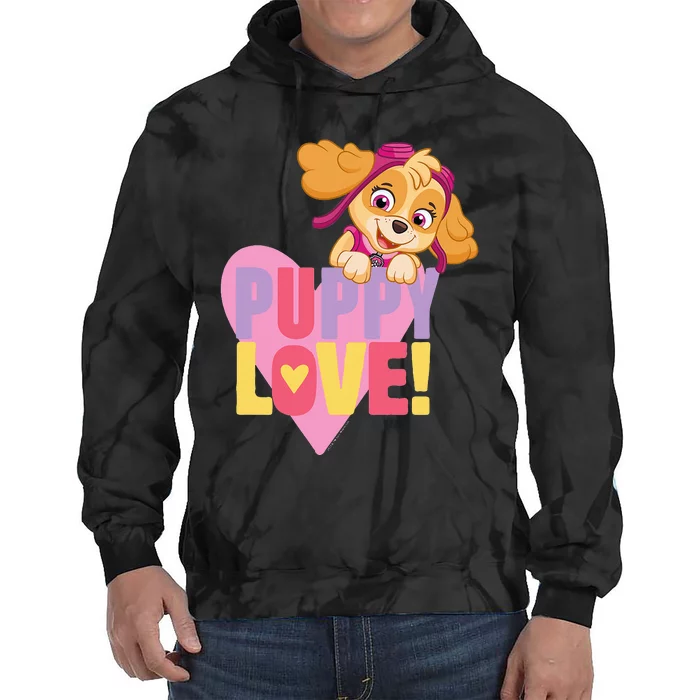 Paw Patrol Valentine's Day Puppy Love With Skye Tie Dye Hoodie