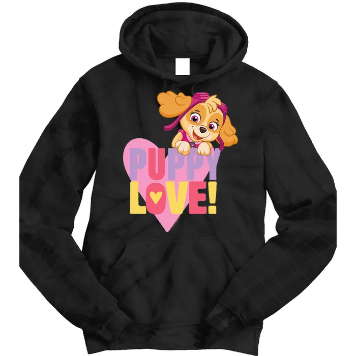 Paw Patrol Valentine's Day Puppy Love With Skye Tie Dye Hoodie