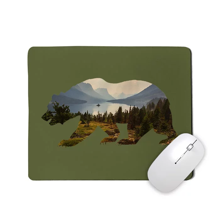 Preserve & Protect Vintage National Park Bear Wildlife Mousepad