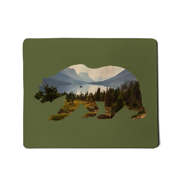 Preserve & Protect Vintage National Park Bear Wildlife Mousepad