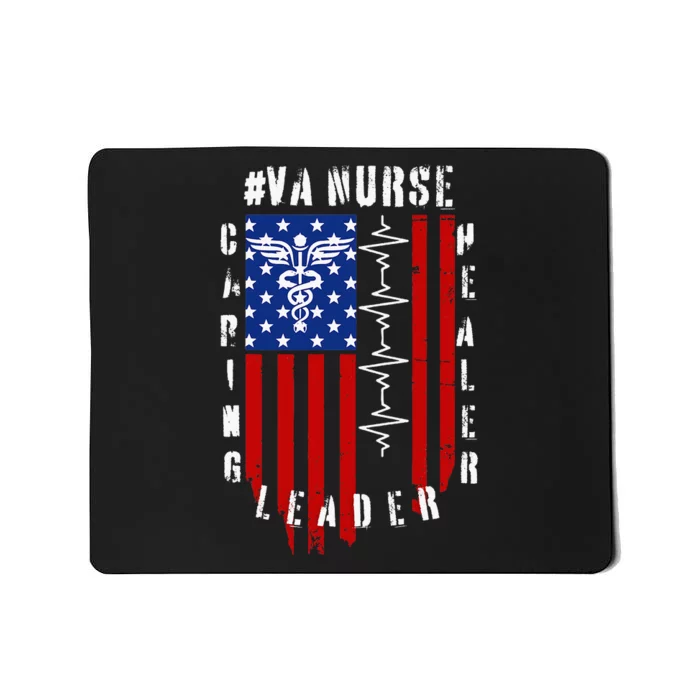 Patriotic Pride Va Nurses Tribute Mousepad