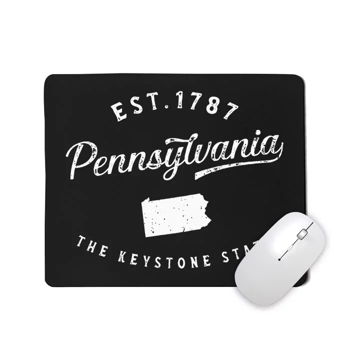 Pennsylvania Pride Visiting Pennsylvania Pennsylvania Mousepad