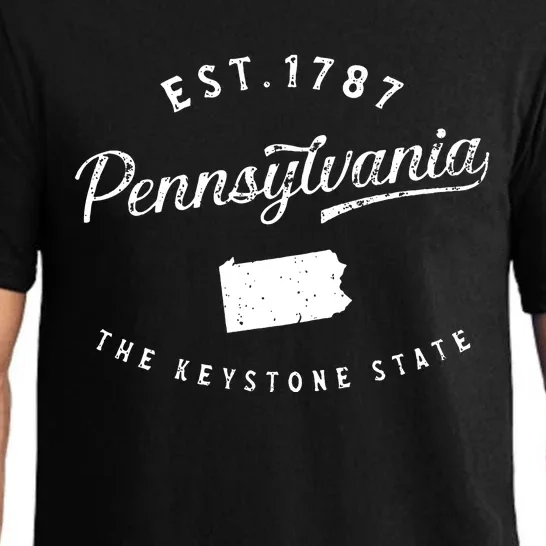 Pennsylvania Pride Visiting Pennsylvania State Pajama Set