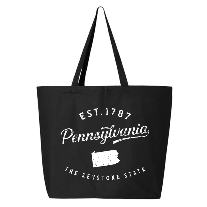 Pennsylvania Pride Visiting Pennsylvania State 25L Jumbo Tote