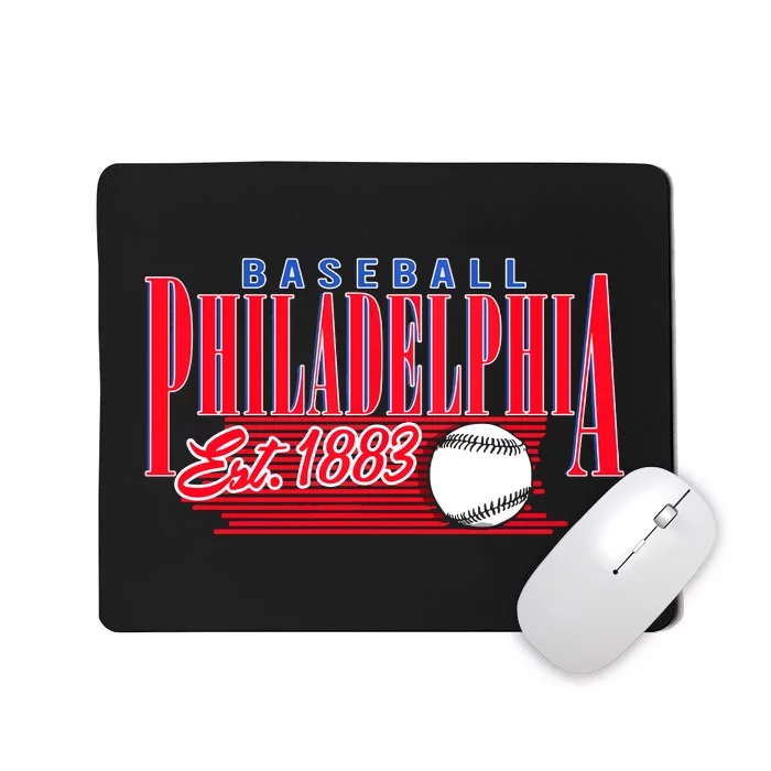 Philadelphia Phillie Vintage Style Mousepad