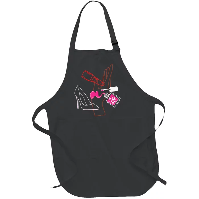 Personalized Products With A Lot Of Love For You Full-Length Apron With Pocket