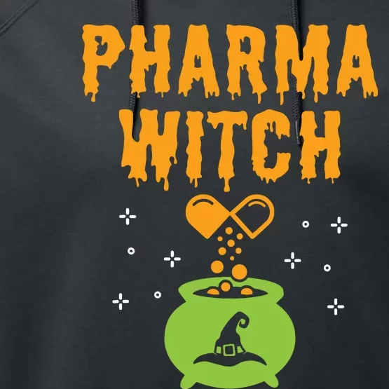 Pharmacisttech Pharma Witch Women Pharmacy Tech Pharma Witch Performance Fleece Hoodie