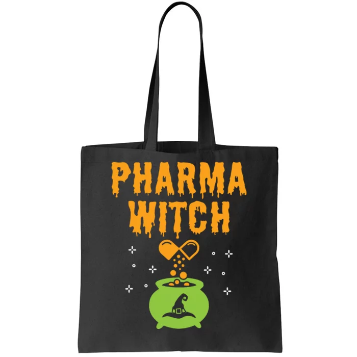 Pharmacisttech Pharma Witch Women Pharmacy Tech Pharma Witch Tote Bag