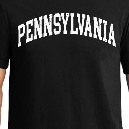 Pennsylvania PA Worn Design Classic Pajama Set